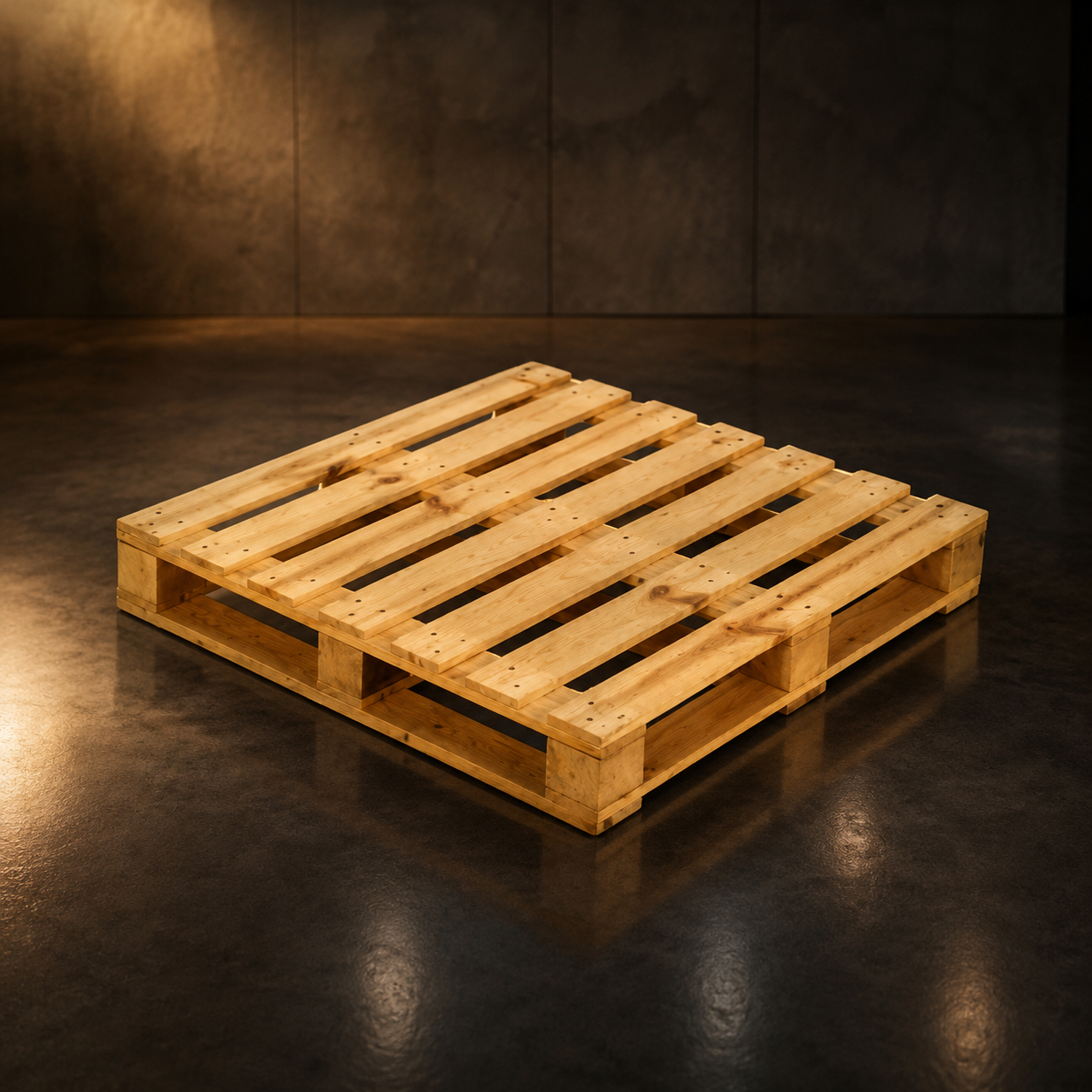 Pallet gỗ 4 hướng nâng