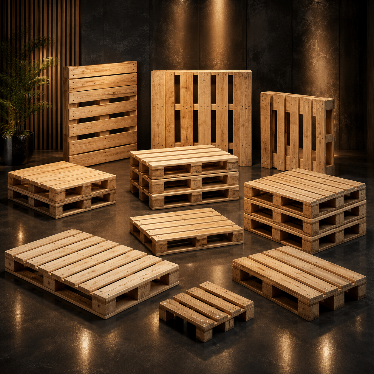 Pallet gỗ theo yêu cầu