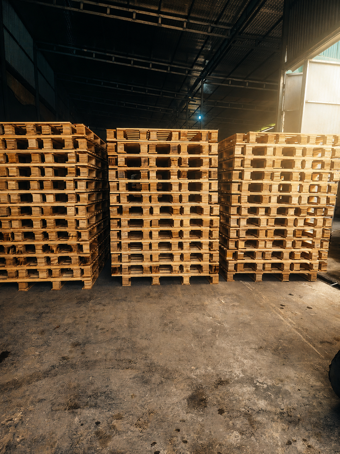 Xưởng sản xuất pallet gỗ Hoàng Phát